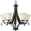 Darby Home Co Cottrell 5 Light Shaded Chandelier Cottrell 5 Light Shaded Chandelier
