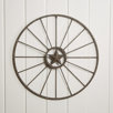 Rustic Wagon Wheel Wall Decor