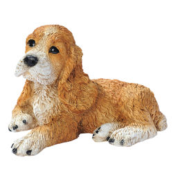 sandicast cocker spaniel figurine