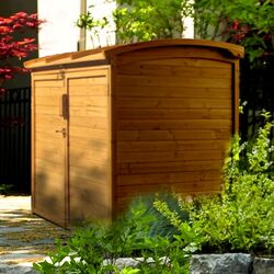 SolidBuild Optima 12.5ft. W x 12.5ft. D Solid Wood Garden Shed