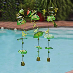 dolphin wind chimes