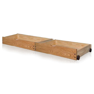 2 Drawer Finish: Natural by Wildon Home