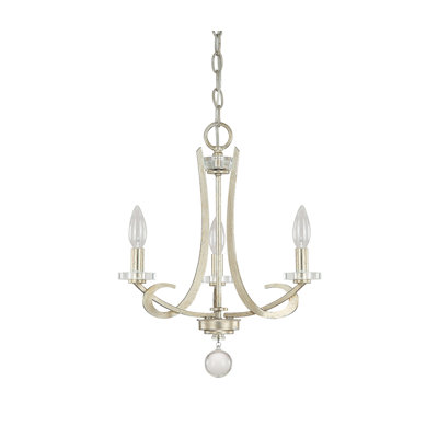 Hutton 3 Light Chandelier