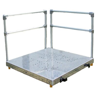 Platform Kit Size - Handrails: 60 x 60 - With, Leg Height: 6 image