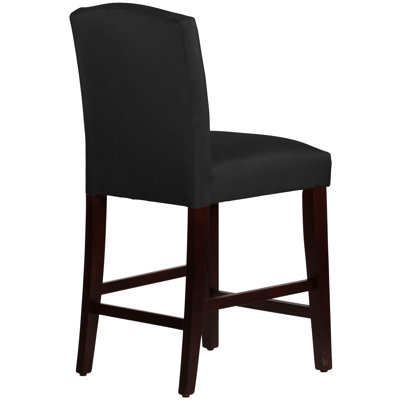 Premier Bar Stool Upholstery: Black