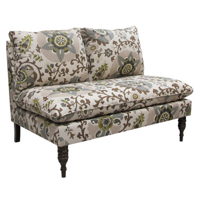 Skyline Furniture 5106SLSRHN Silsila Settee Loveseat