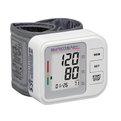 Smart Heart Automatic Digital Blood Pressure Wrist Monitor image