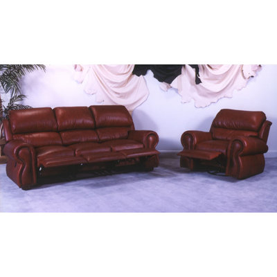 COR-RSLR Omnia Leather Living Room Sets