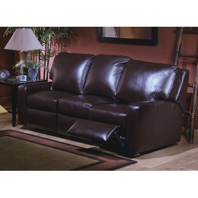 Omnia Furniture Mirage Reclining Sofa Mirage Leather Reclining Sofa