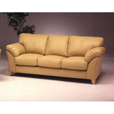 Omnia Furniture Nevada 3 Seat Sofa Nevada Leather Sofa