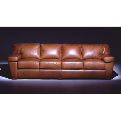 Omnia Furniture Prescott 4 Seat Sofa Prescott Leather Sofa