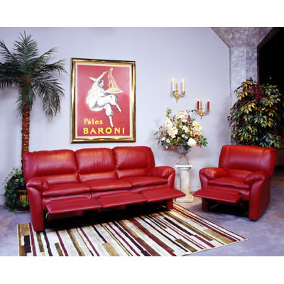 LUX-LRS Omnia Leather Living Room Sets