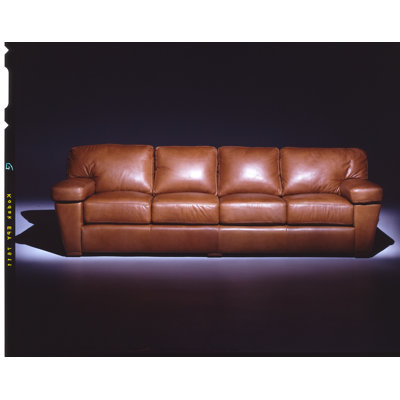 Omnia Leather PRE-4SLRS Prescott 4 Seat Sofa Leather Living Room Set