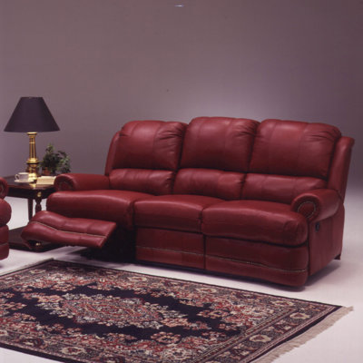 Omnia Furniture Morgan 4 Seat Sofa Morgan Leather Reclining Sofa