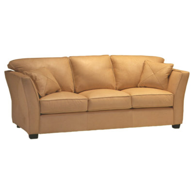 Omnia Furniture Manhattan 3 Seat Sofa Manhattan Leather Sofa