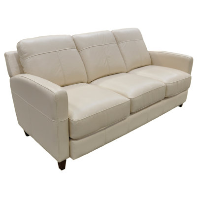 Omnia Furniture Skyline 3 Seat Sofa Skyline Leather Sofa