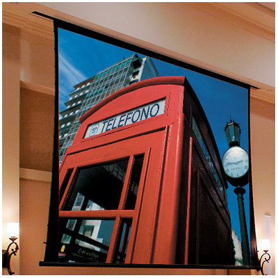See Signature Series V Clear Sound NanoPerf Electric Projection Screen Size/Format: 161 diagonal / 16:9 More Images