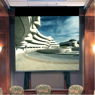 See Envoy Glass Beaded Electric Projection Screen with Low Voltage Motor Size / Format: 94 diagonal / 16:10 More Images