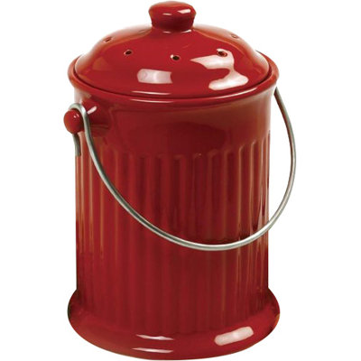 Kitchen/Countertop Composter Color: Ceramic Red Kitchen/Countertop Composter Color: Ceramic Red