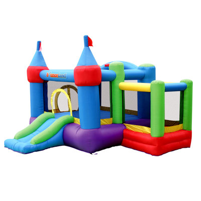 Bounceland Inflatable Dream Castle Bounce House with Ball Pit 9112A