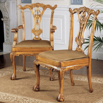 English Chippendale Dining Chair