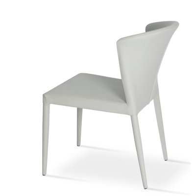 Capri Parsons Chair Upholstery: Italian PPM - Bone