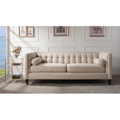 Willa Arlo Interiors WLAO2563 Derrill Tuxedo Sofa Upholstery