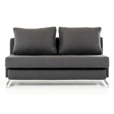 VGIDJK043-3-GRY VGX1567 VIG Furniture Divani Casa Sepulveda Covertible Sofa