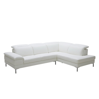VIG Furniture VGKK1872-WHT Divani Casa Sectional Upholstery