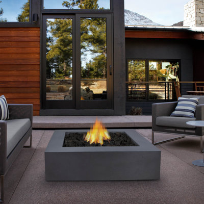 Real Flame 9670LP-FG Mezzo Table Finish: Flint Gray Reviews