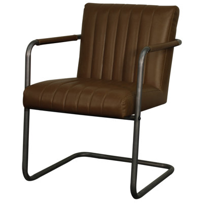 Lexie Arm Chair Upholstery: Vintage Brown