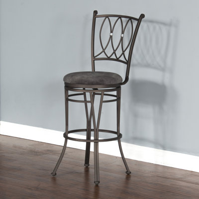 Abbot Bridge 30 inch Swivel Bar Stool with Cushion