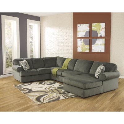Flash Furniture FSD-6049SEC-PEW-GG Jessa Place Sectional Upholstery