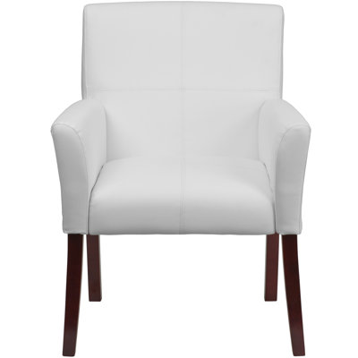 Personalized Leather Executive Reception Chair image