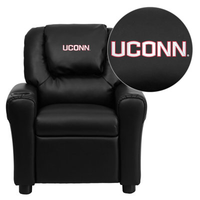 NCAA Kid's Recliner Material: Vinyl NCAA Team: Connecticut Huskies image