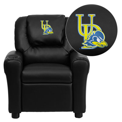 NCAA Kid's Recliner Material: Vinyl NCAA Team: Delaware Blue Hens image