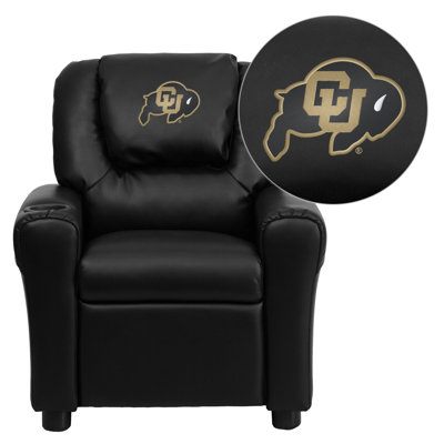 NCAA Kid's Recliner Material: Vinyl NCAA Team: Colorado Buffaloes image