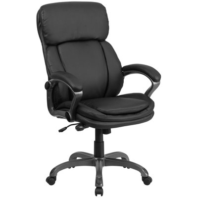 Where To Buy High Back Leather Executive Swivel Chair With Lumbar