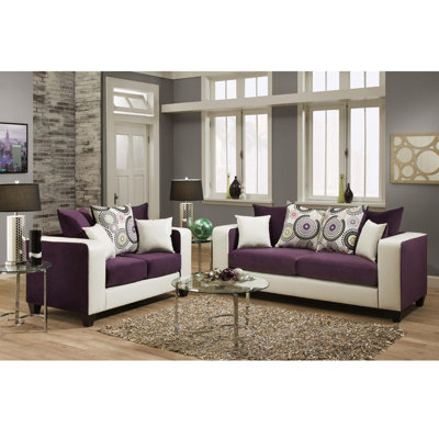 Flash Furniture RS-4120-05LS-SET-GG Riverstone Implosion Living Room Set