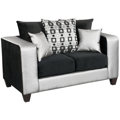 RS-4120-06L-GG FFC4132 Flash Furniture Riverstone Implosion Modular Loveseat