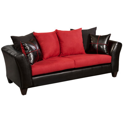 RS-4170-04S-GG FFC4122 Flash Furniture Riverstone Victory Lane Cardinal Modular Sofa