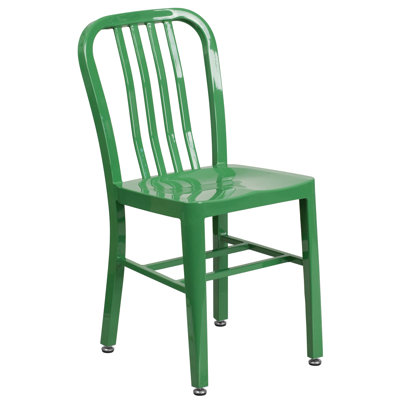 Side Chair Finish: Green