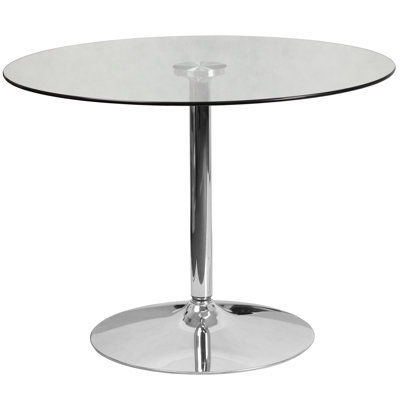 Round Glass Dining Table