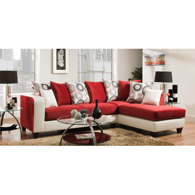Flash Furniture RS-4124-10SEC-GG Riverstone Sectional
