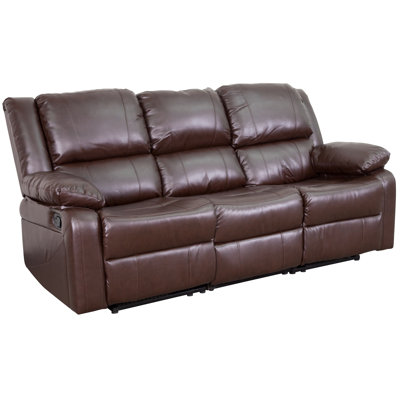 Flash Furniture BT-70597-SOF-BN-GG Harmony Series Reclining Sofa Upholstery