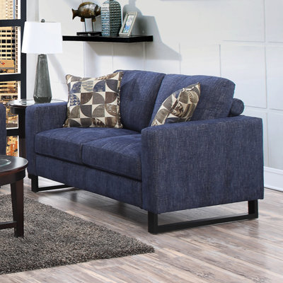 BRSD2295 25715271 BRSD2295 Brayden Studio Ballie 3 Piece Loveseat & Pillow Set