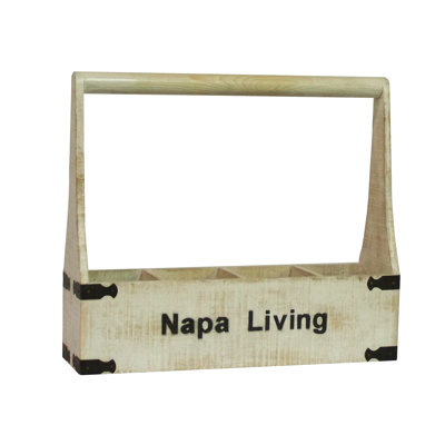 Napa Living 4 Bottle Tabletop Wine Rack