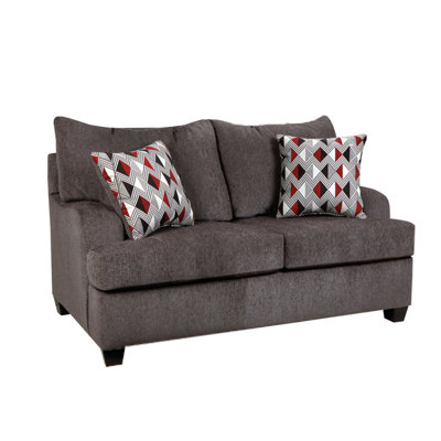 781400-02TGY WCF2590 Chelsea Home Furniture Millville Loveseat