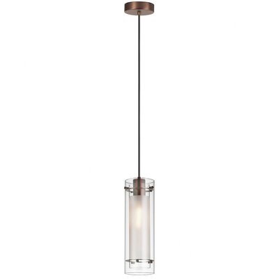 Pendant Series 1 Light Pendant Finish: Oil Brushed Bronze