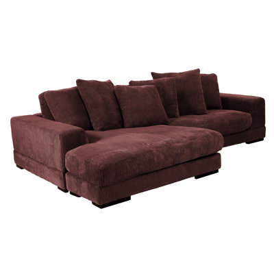 Latitude Run LRUN2266 Honey Reversible Modular Sectional Upholstery